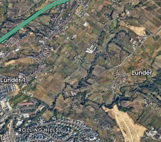 Land for Sale in Lunder, Tirana, just a few minutes from TEG Shopping Center.

Land for sale in a 